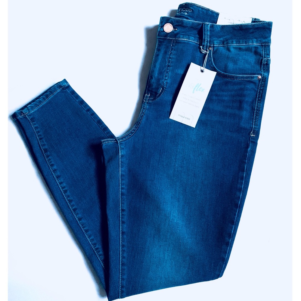 Maurices Super Skinny High-Rise Jeans Plus Size 16